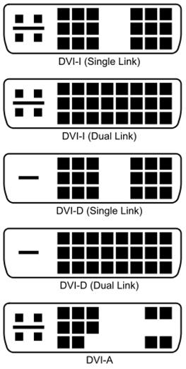 Standard White DVI-D (Single Link) Cables