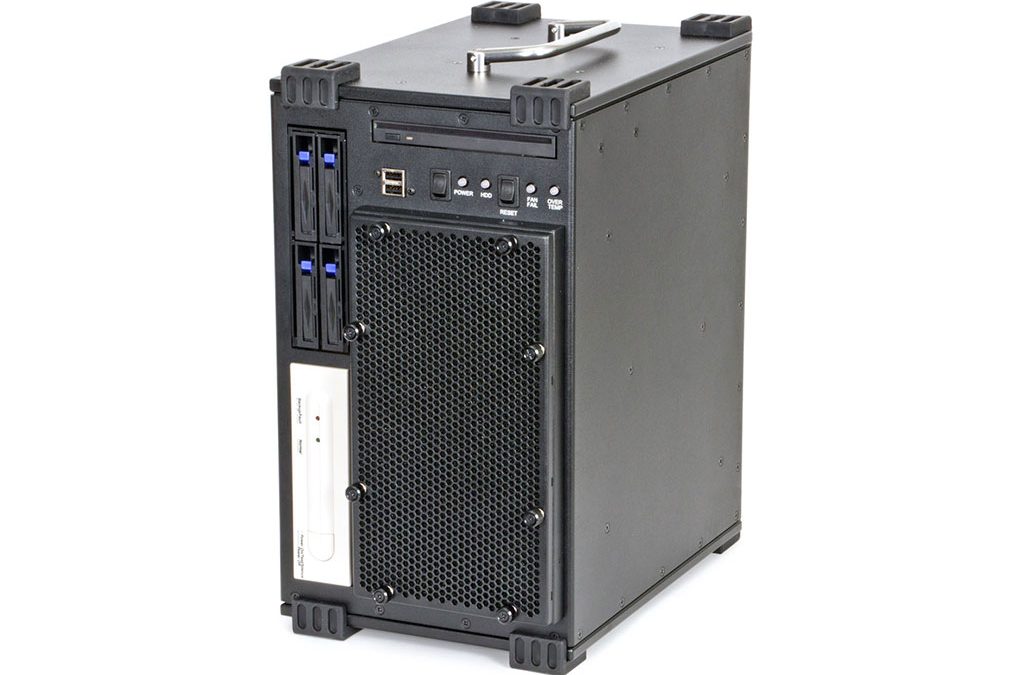 Rugged Forensic Computer System w/ UPS for the FBI