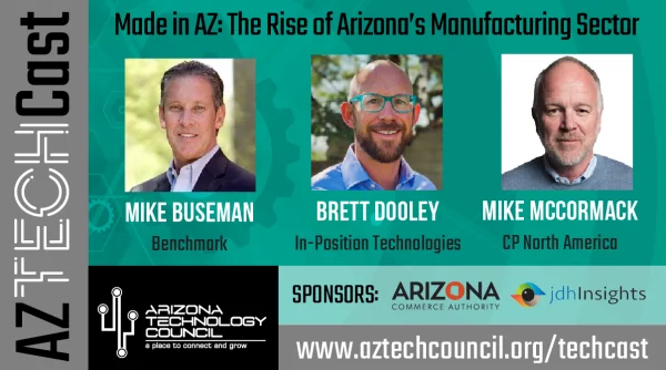 Arizona Tech Podcast feat our very own Mike McCormack